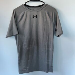 Under Armour Men's Charcoal Short Sleeve Tee